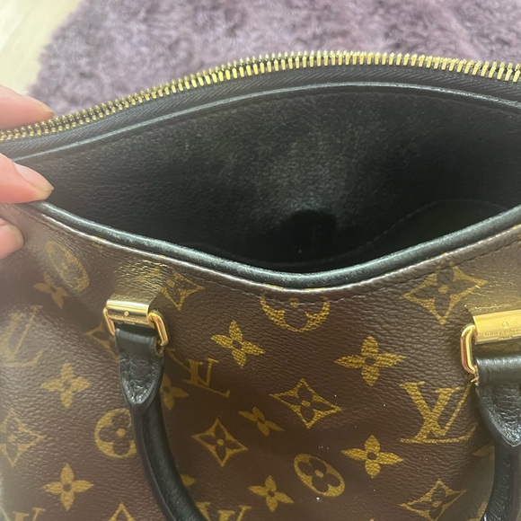 Louis Vuitton Black and Brown Monogram Tote - Picture 11 of 16